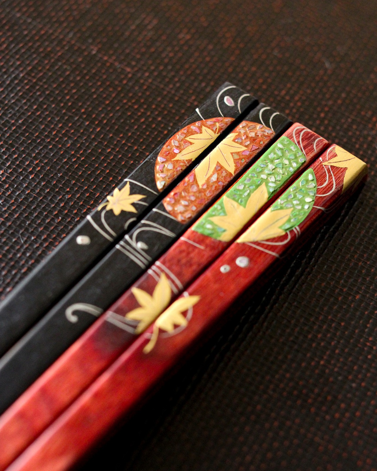 「紅葉・新緑」よりそい箸