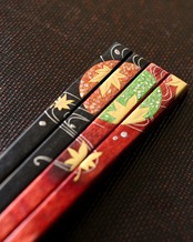 「紅葉・新緑」よりそい箸