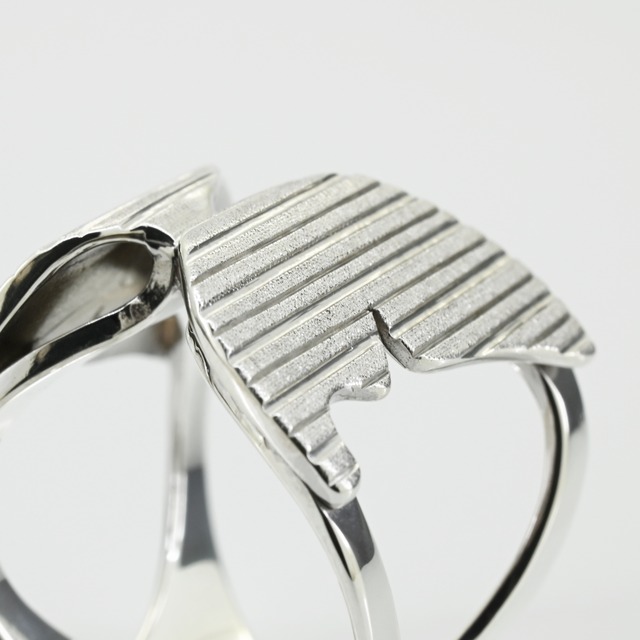 【リング】 farfalla ring ジグリナトゥーラｘライン