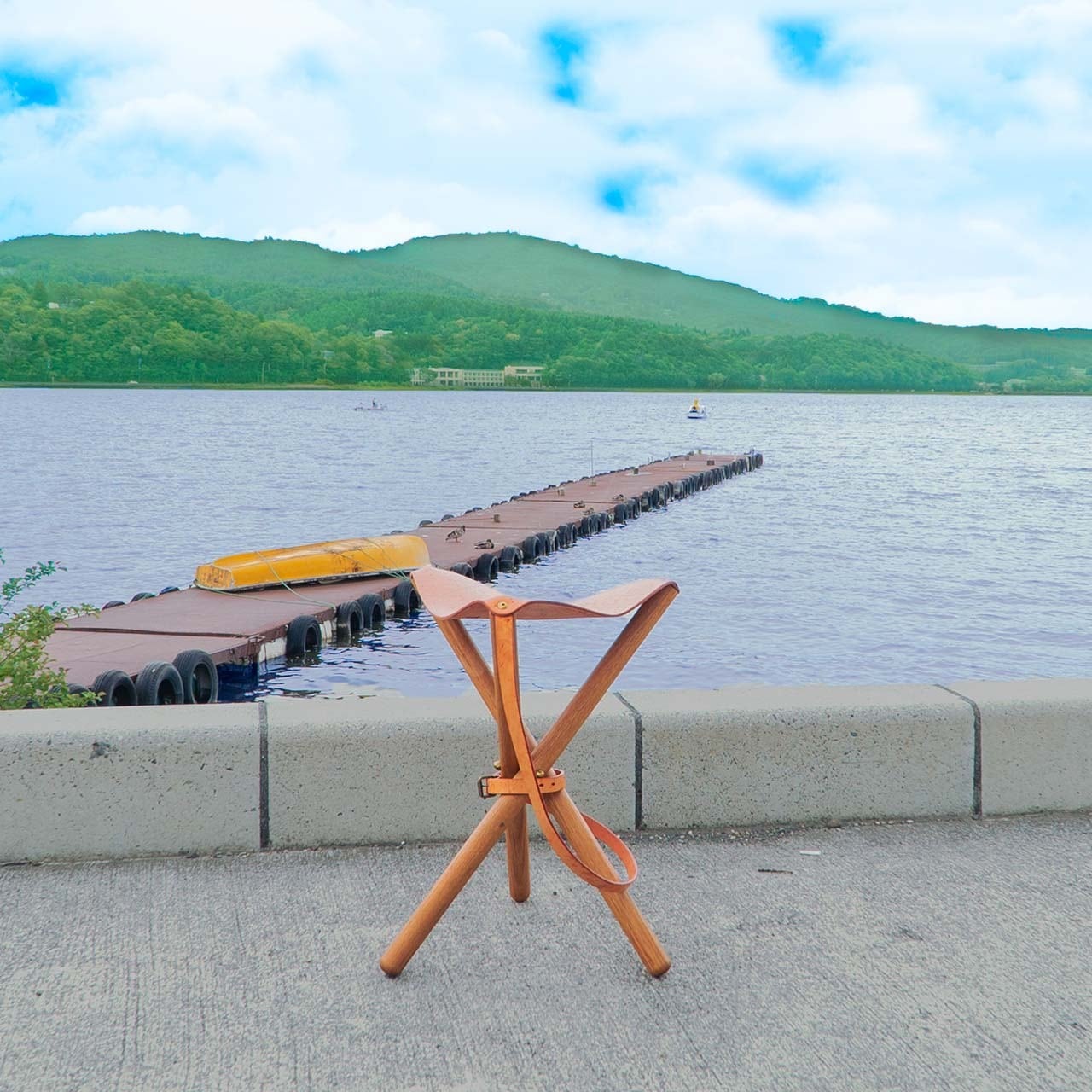 Camp Stool / キャンプスツール/ナチュラル | WOODWORK CENTER