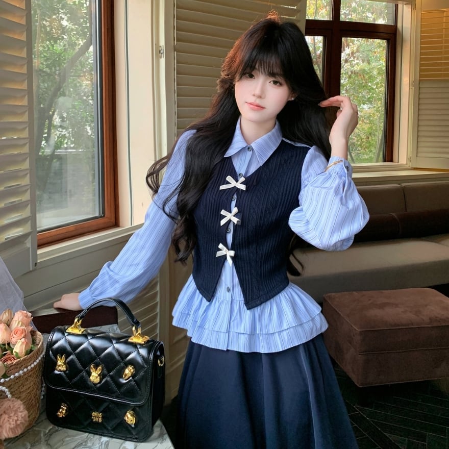 クラロリ｜セットアップ｜文学クラシカル｜街歩きロリィタ｜SEASONZ