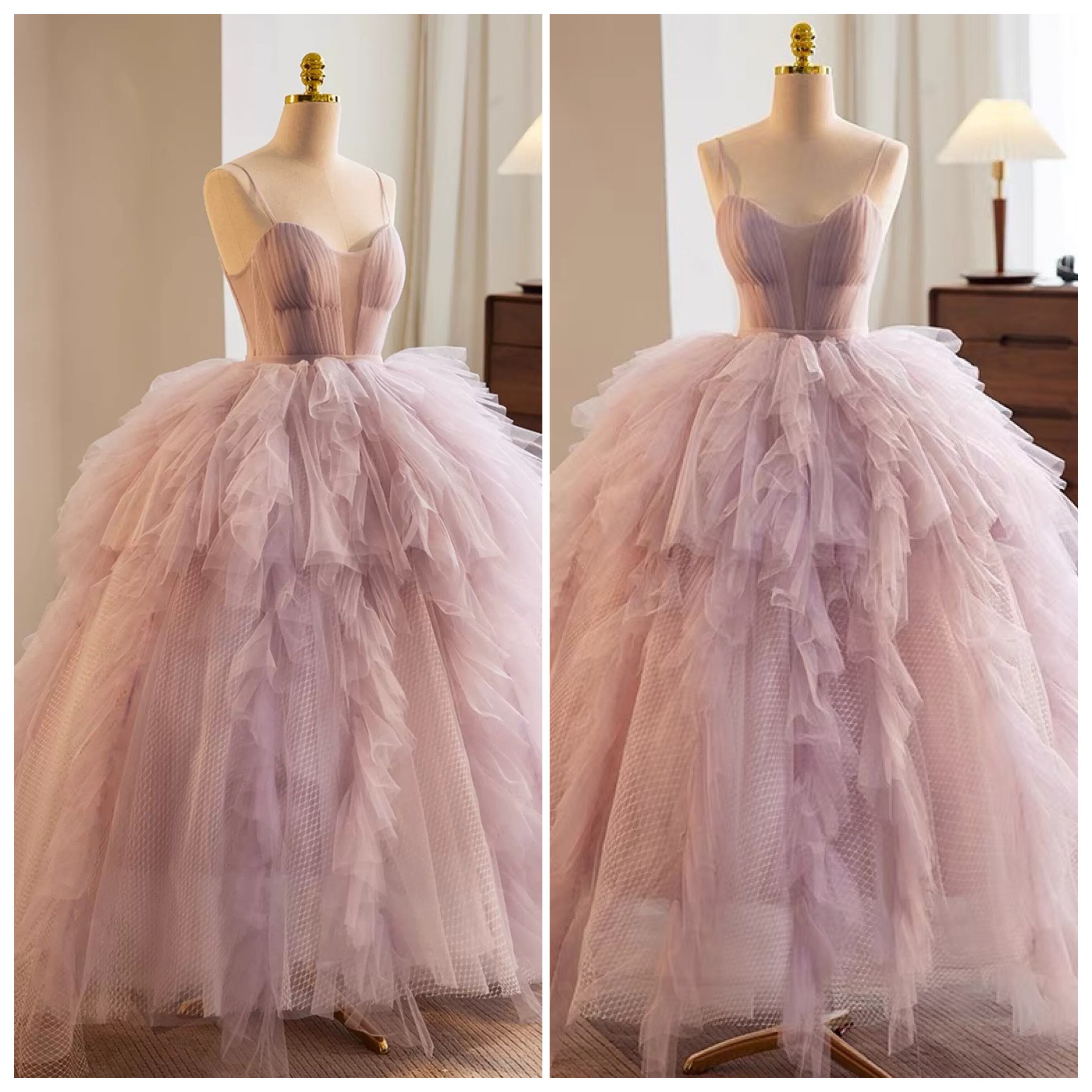 ウェディングドレス オフショルダー ボリューム袖 パフスリーブ A