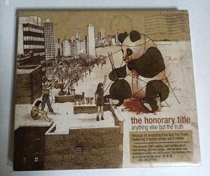 [85354 2] The Honorary Title ‎– " Anything Else But The Truth " [2CD Reissue, Enhanced]