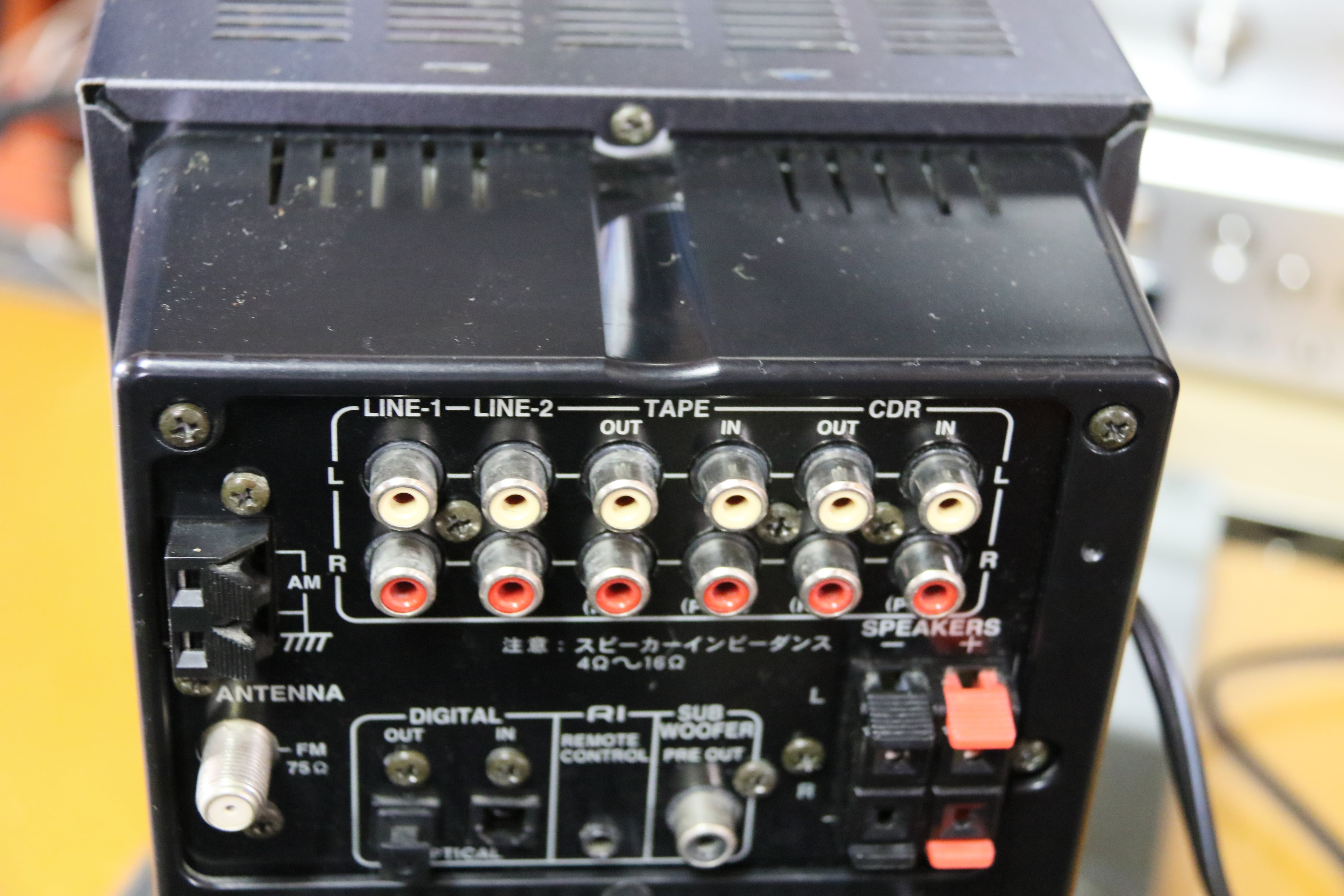 小ぶりな名機】ONKYO FR-155AX ＆ D-02AX CD/MDﾁｭｰﾅ/ｱﾝﾌﾟ/ｽﾋﾟｰｶ (管