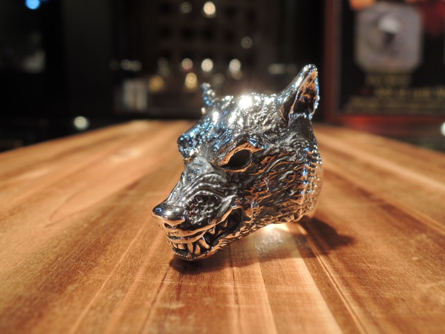 クレイジーピッグ CRAZYPIG WOLF RING ウルフ リング 