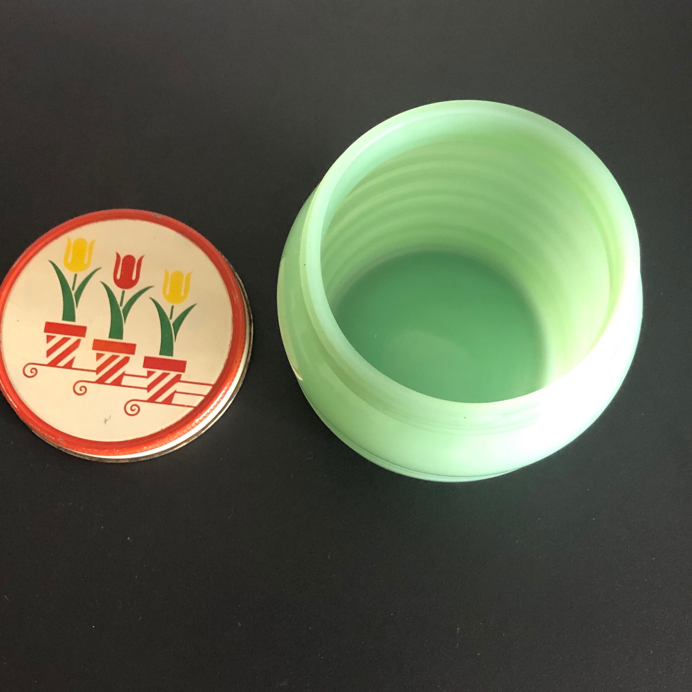 ファイヤーキング ジェダイチューリップ グリースジャー | antique fan