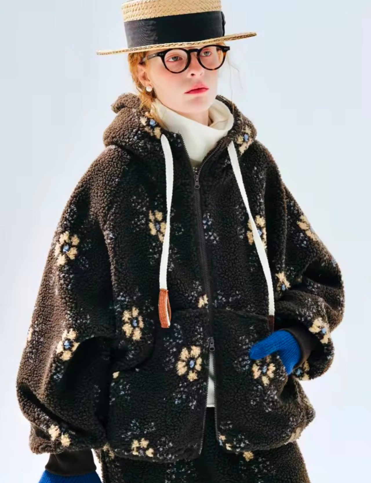 imakokoni オリジナルボアデザイントップス 255284