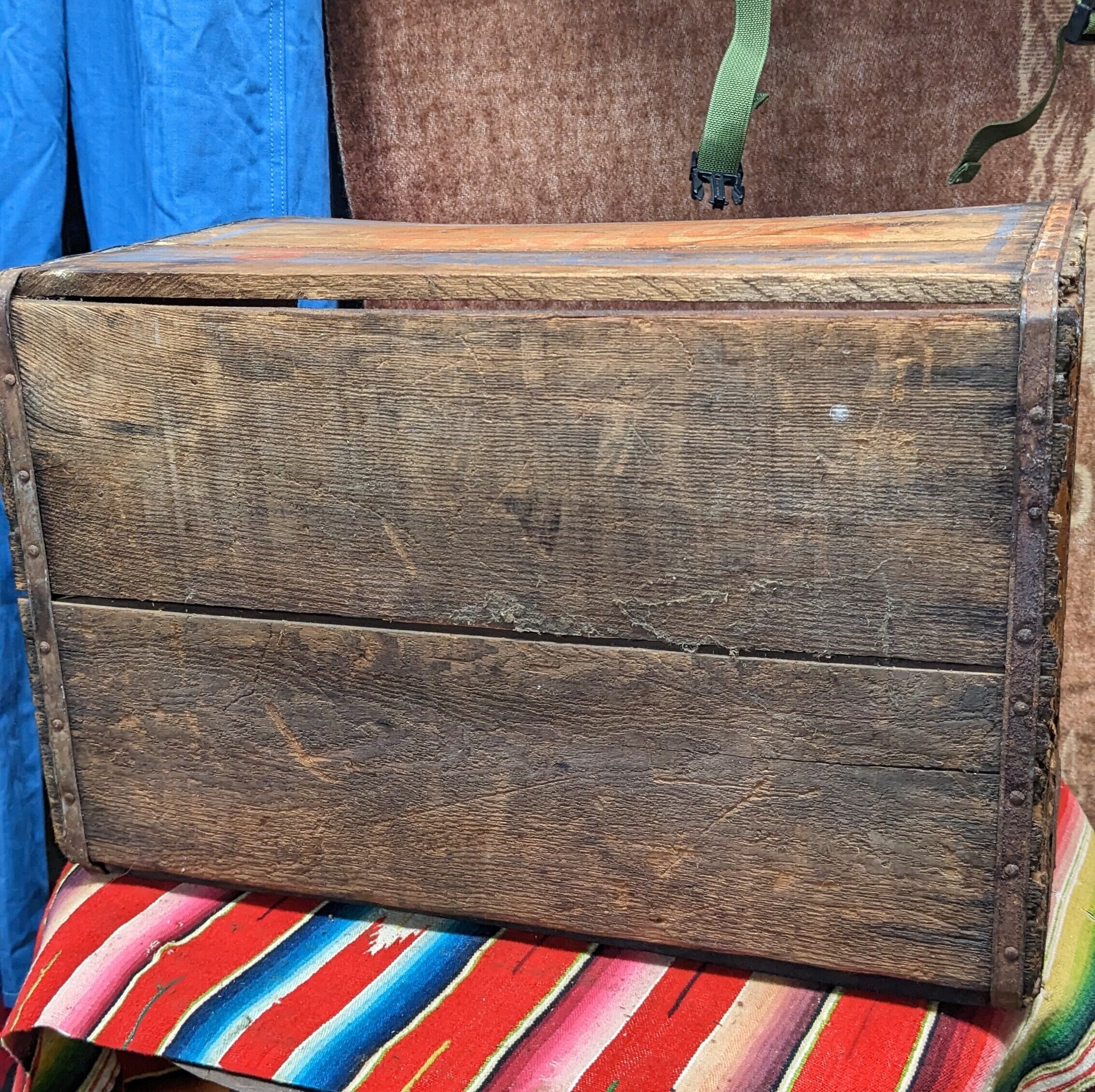 AS-IS Vintage PEPSI Cola Crate Wood Box Antique ビンテージ AS-IS Vintage PEPSI Cola Crate Wood Box Antique ビンテージ