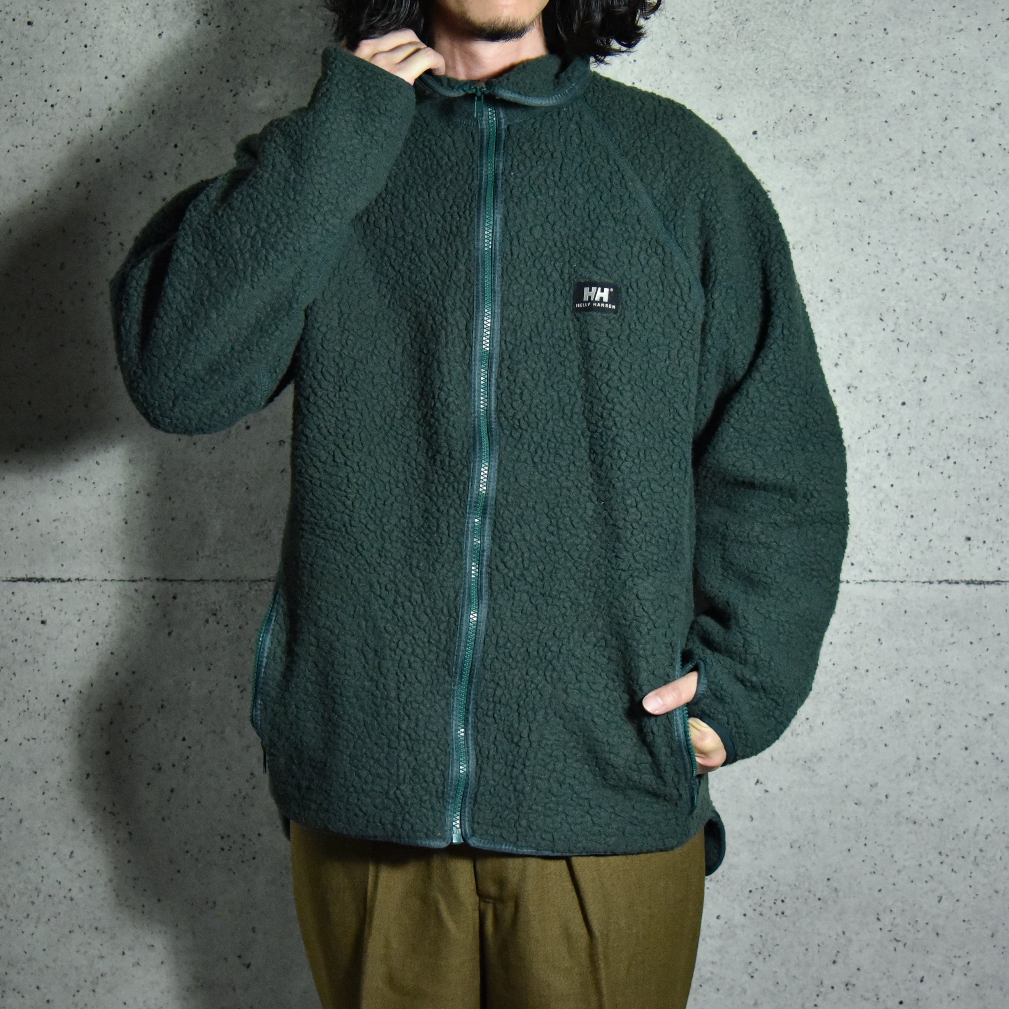 Dutch Army HELLY HANSEN Wool Fleece Jacket NATO オランダ軍 ...