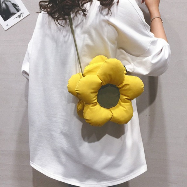 cute flower small shoulder bag 【3color】0456