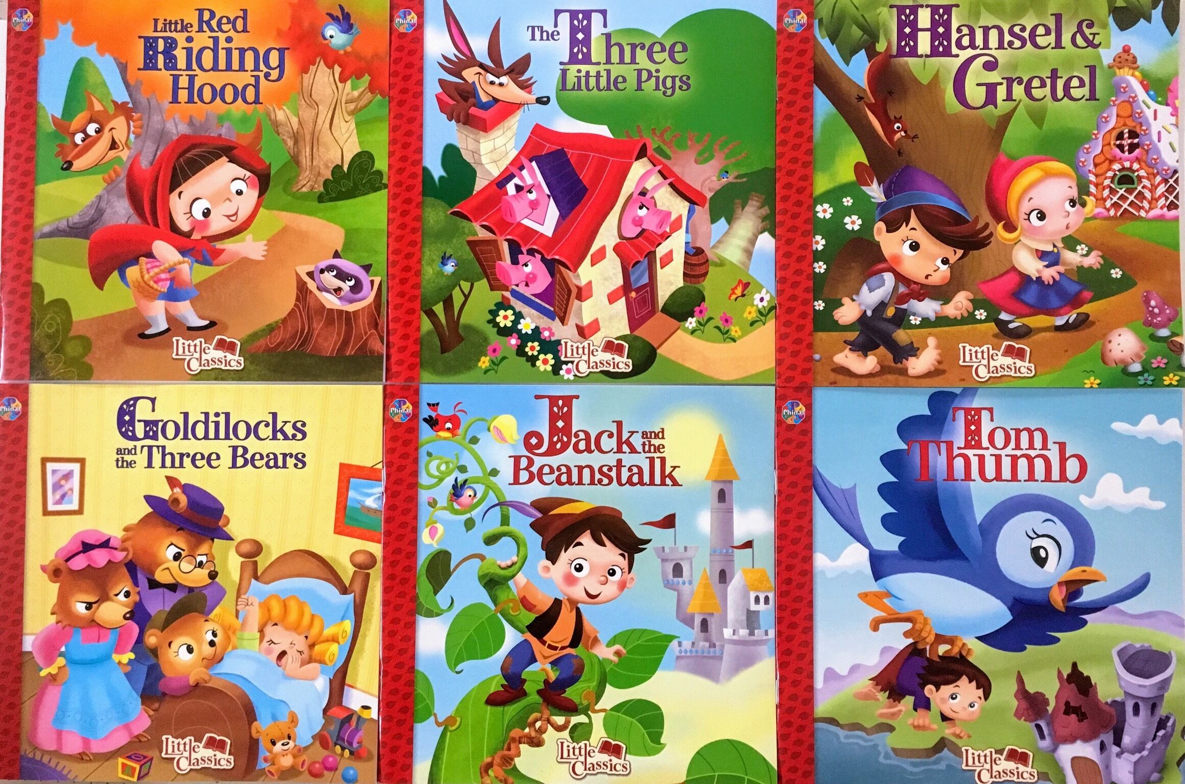 「赤ずきんちゃん」など童話6冊セット