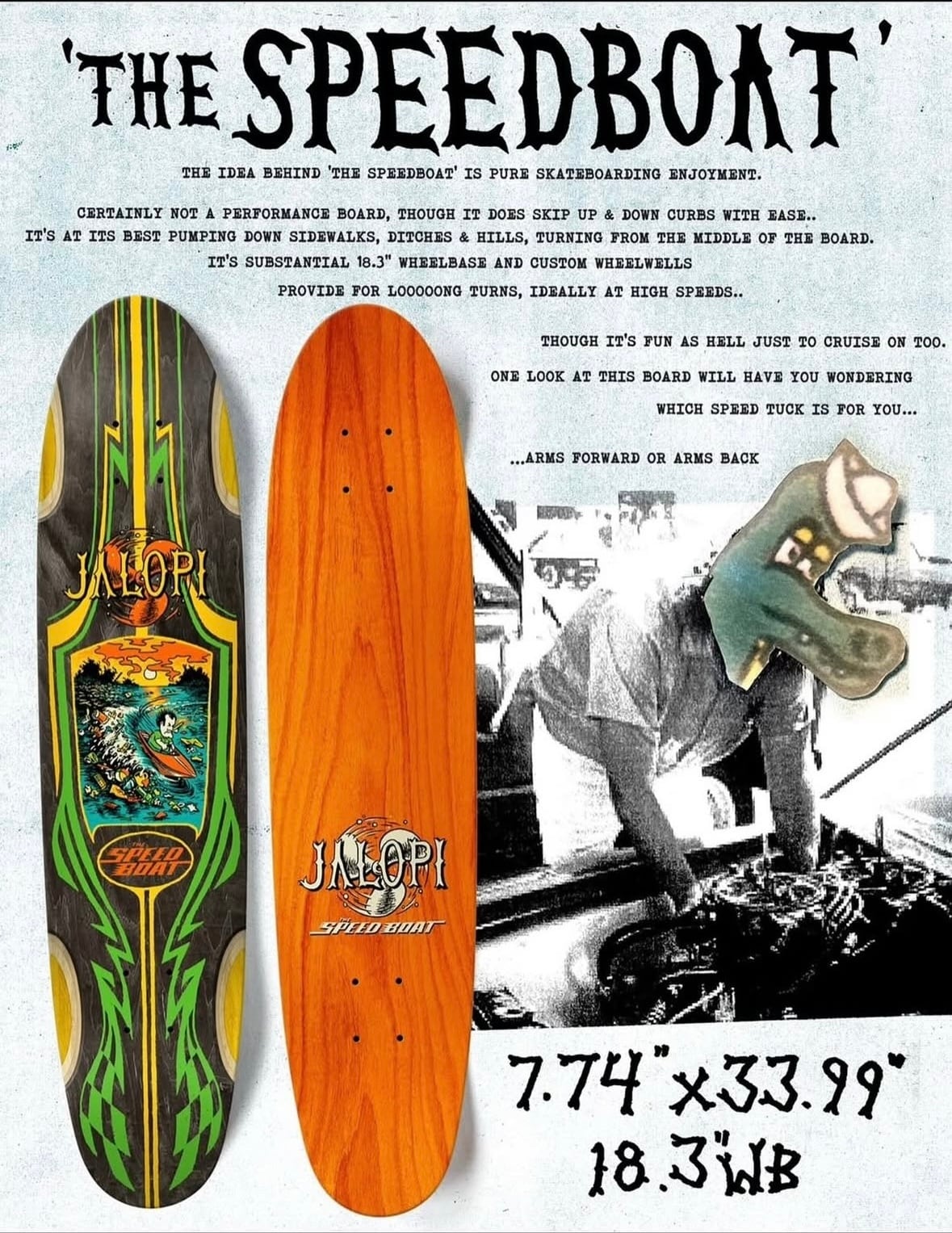 ANTIHERO アンタイ ヒーロー アンチ ヒーロー JALOPI'THE SPEEDBOAT