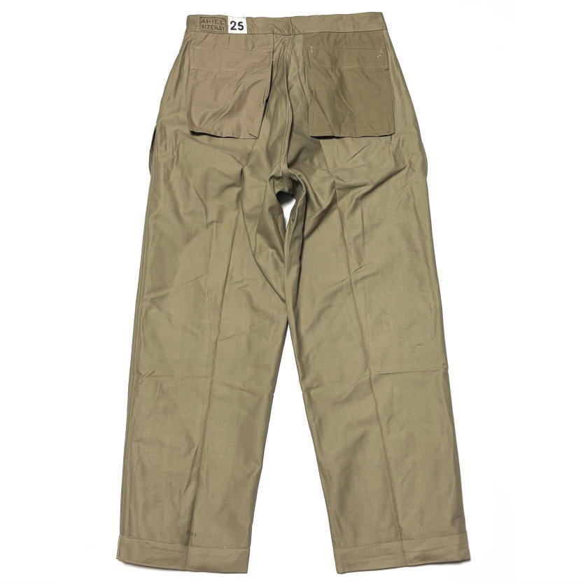 25 フランス軍 Ｍ52 チノパンツ フランス軍 M52 チノパンツ サイズ 25 French Army Chino Pants M45/52