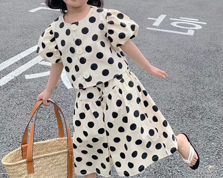 セットアップ / ドット / 女の子 / 〜7才