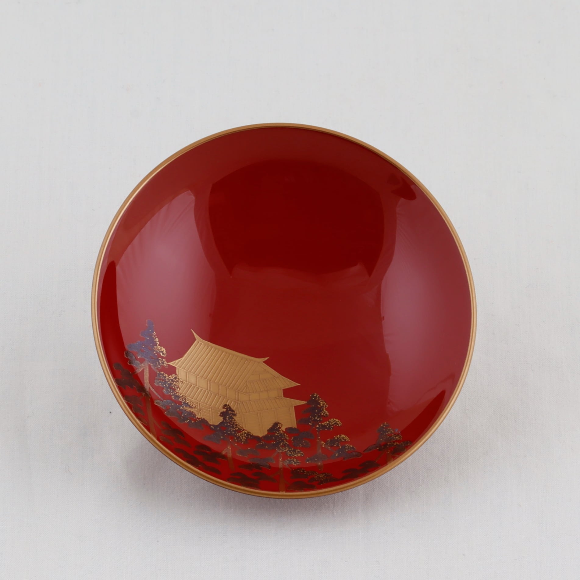 120 輪島塗／胴張形／黒塗／山水蒔絵 | 輪島塗 加藤漆器店 公式
