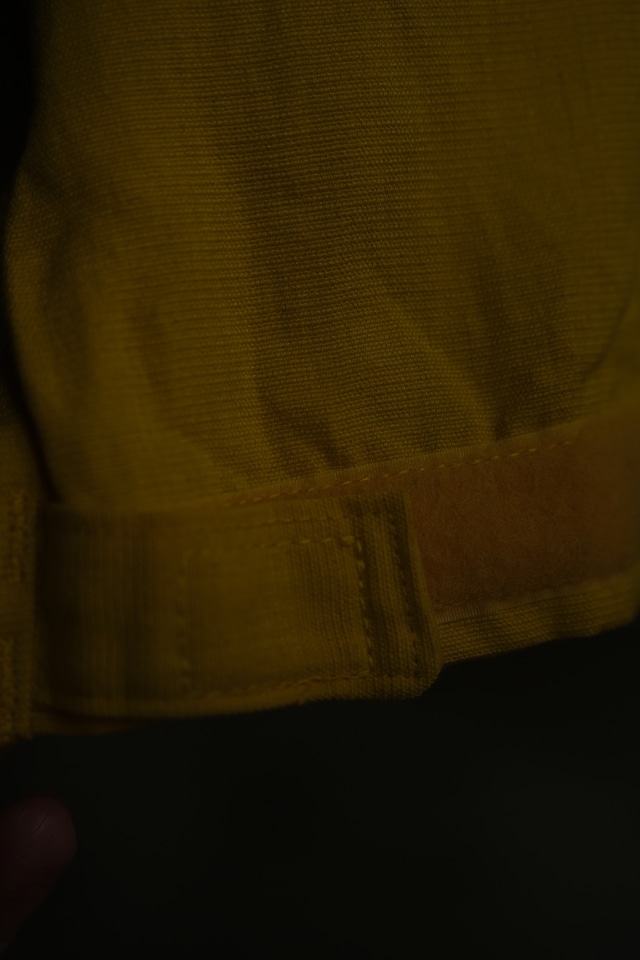 Utah/90's "U.S.D.A.F.S" utility shirt/rescue yellow