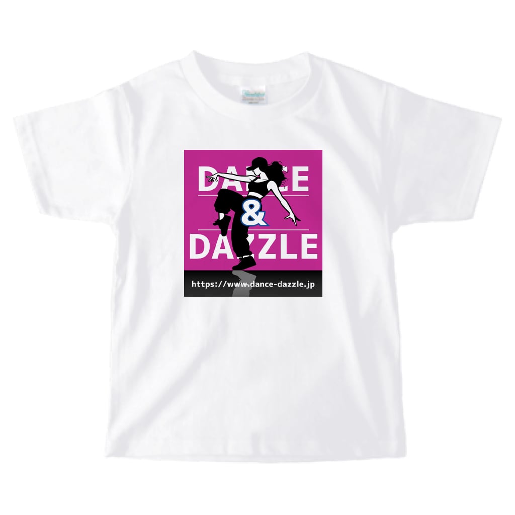 DDオリジナルTシャツ WH(DANCEロゴ)