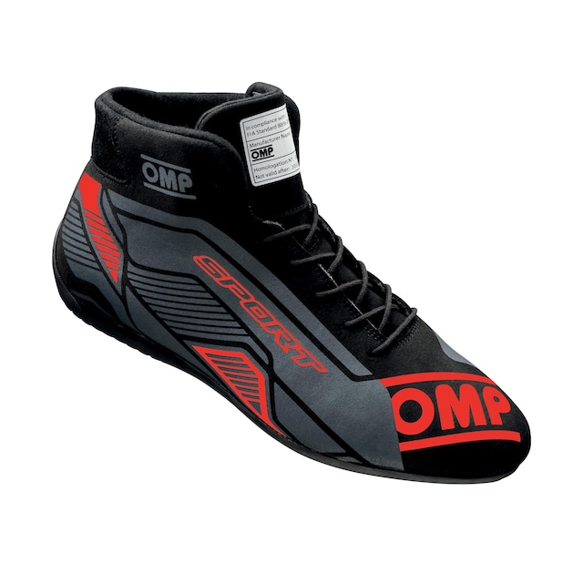 IC0-0829-A01#073 OMP SPORT SHOES MY2022 Black/red