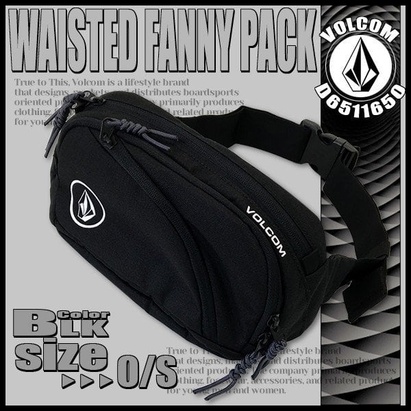 VOLCOM ボルコム WAISTED FANNY PACK ウエストバッグ