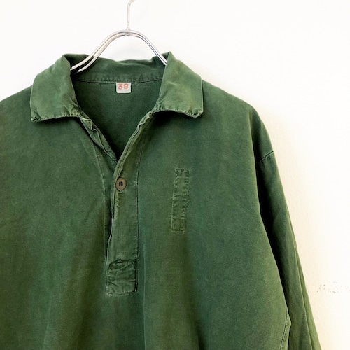 70's Swedish military po  shirt