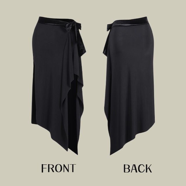 アシンメトリーデザイン ドレススカート ds0408