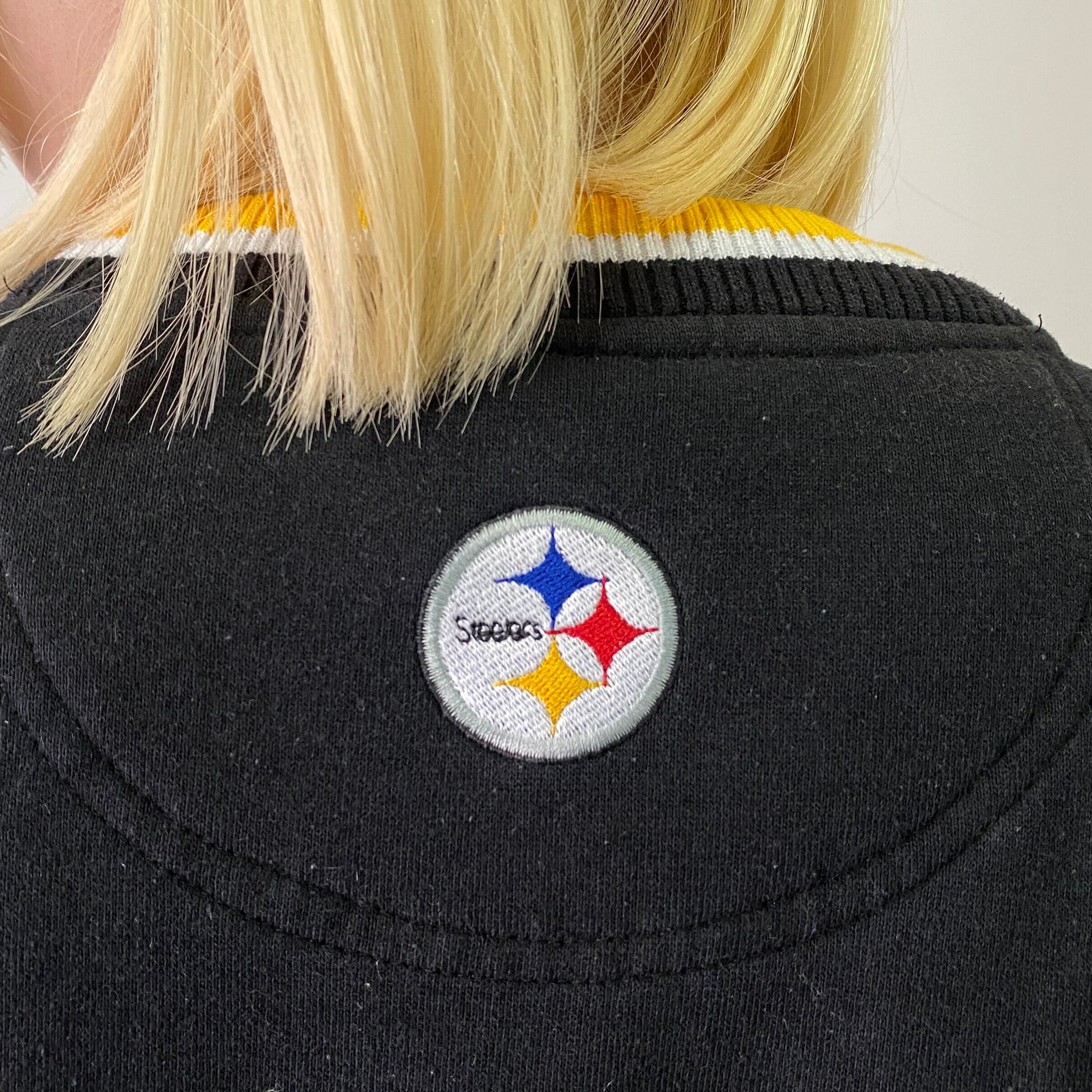 Lee リー 90年代 NFL ピッツバーグ・スティーラーズ チームロゴ 刺繍 スウェットシャツ メンズL相当 古着 Pittsburgh  Steelers 90s ビンテージ ヴィンテージ トレーナー ブラック 黒色【スウェット】 | cave 古着屋【公式】古着通販サイト