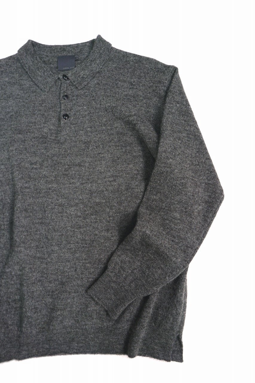 Alpaca Wool Smooth Knitted Polo