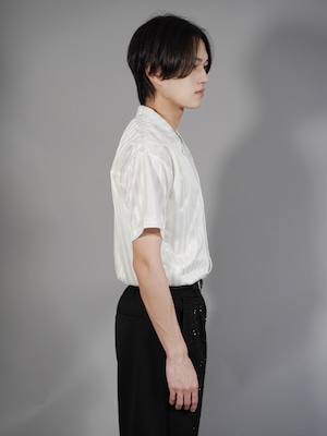 【ALUDE SELECT】relax luxury stripe shirt(3color)