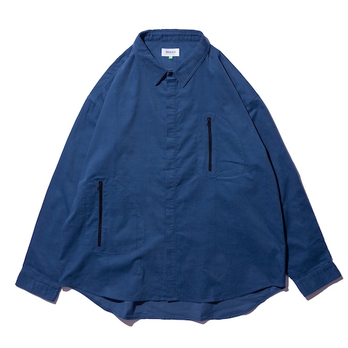 DEMARCOLAB｜ATOM CORD SHIRT -Blue-