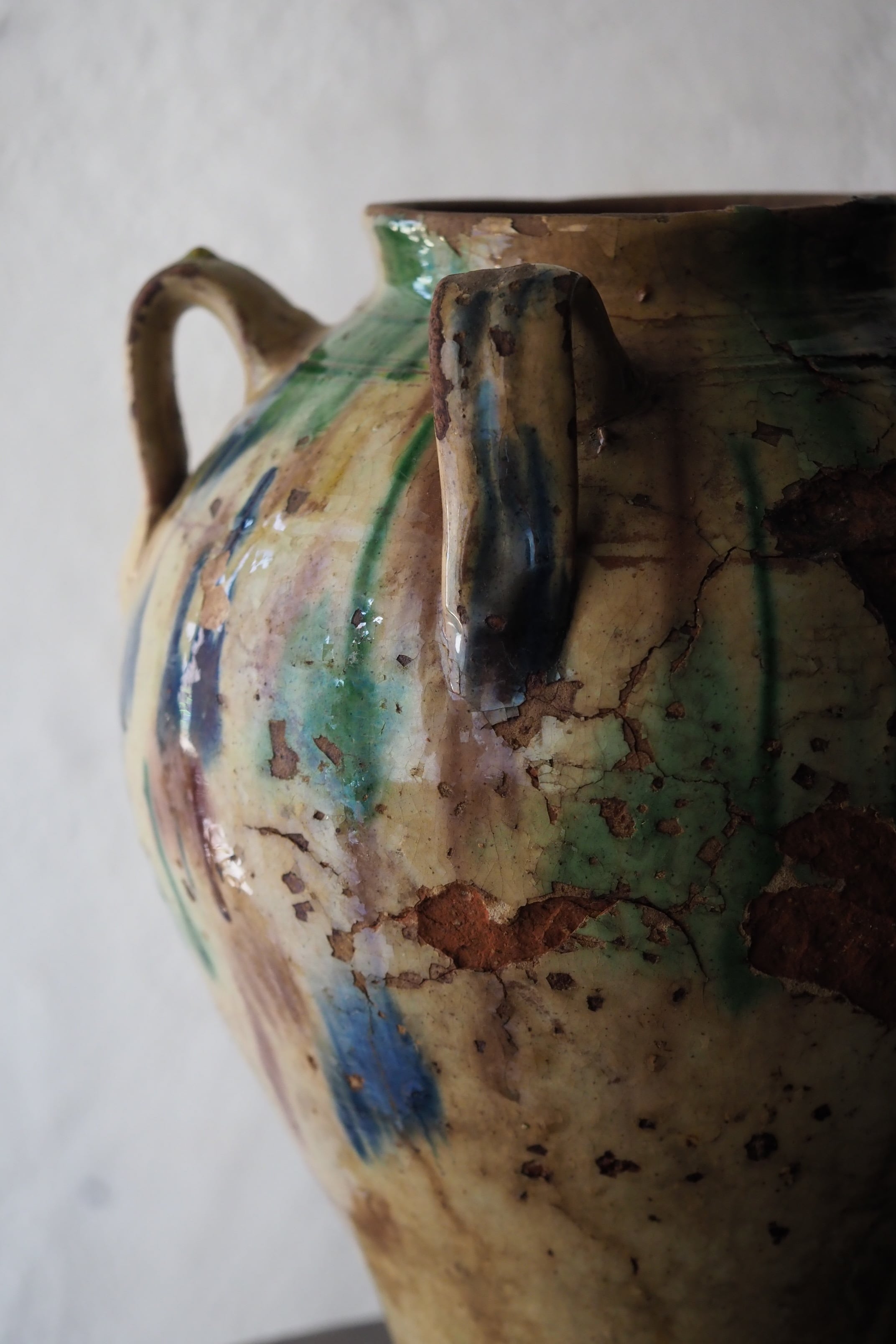 南仏 貯蔵壺-antique pottery pot | アンティーク.ヴィンテージ家具