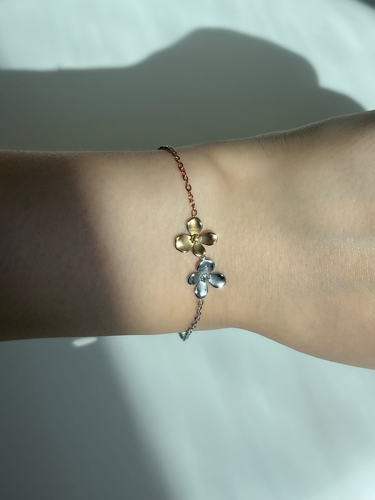 Twin bloom bracelet