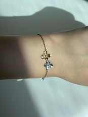 Twin bloom bracelet
