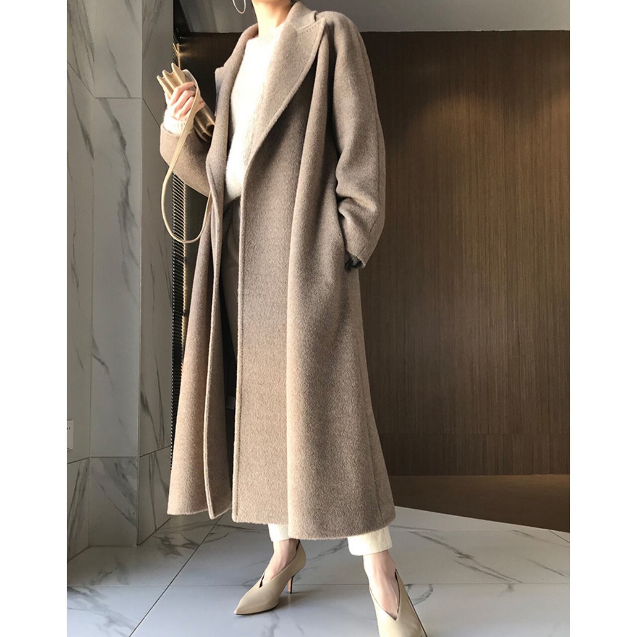 L'Appartement Alpaca Long Gown ニット