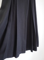1980’s CANADA Black Viscose Flare Skirt