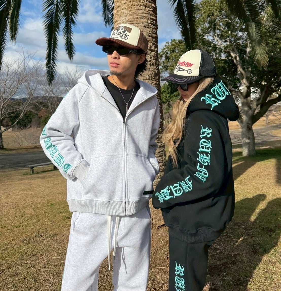 Ruhm3D刺繡ロゴボンディングセットアップ | Ruhm