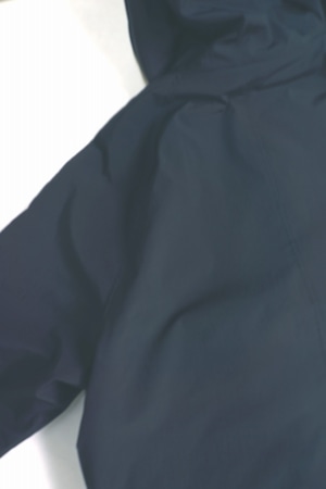 Nylon Padded Hoodie Coat