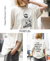 ＼SALE／◆ピグメント イラストTシャツ◆sb-g1274142q