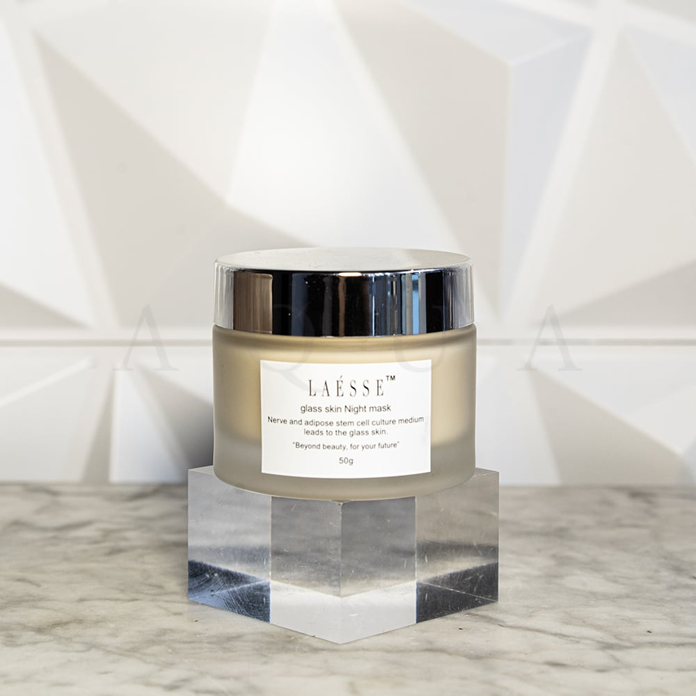 (新品・未使用)ラエッセ　ナイトマスク　新品 LAESSE glass skin night mask（ラエッセ グラススキン ナイトマスク