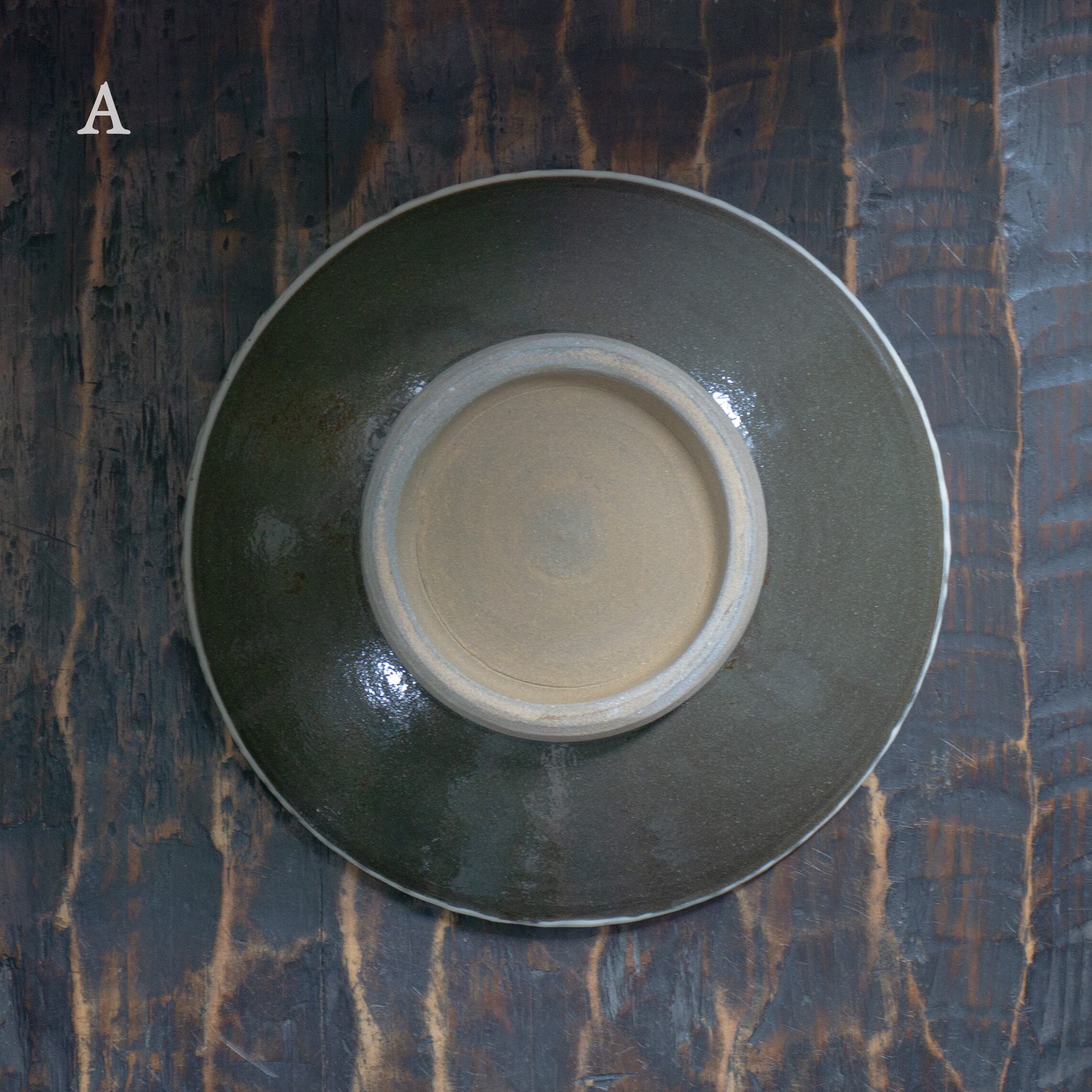 小鹿田焼 坂本創 六寸皿 刷毛目 | くらしのギャラリー杜の街グレース店