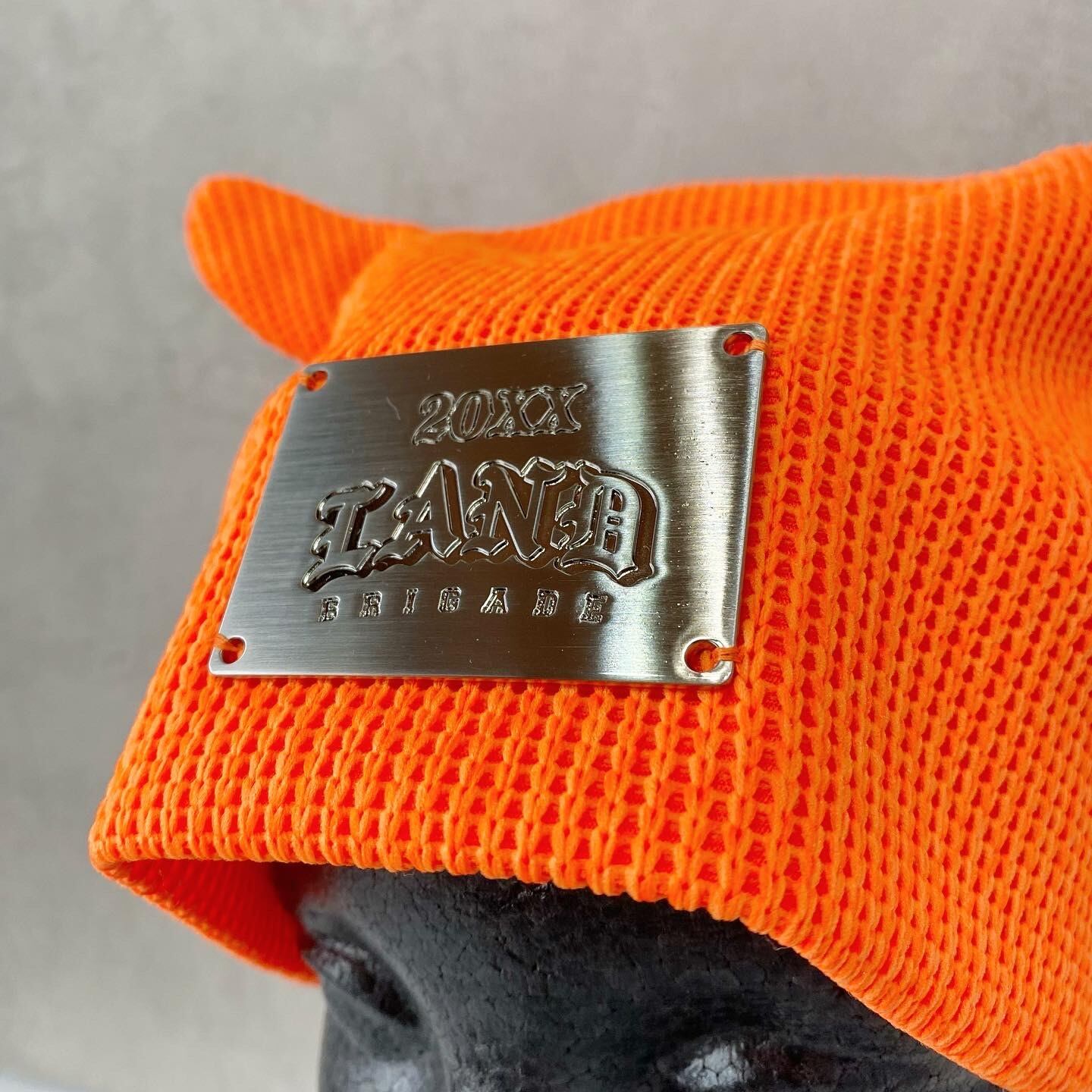 DEVIL KNIT CAP / ネオンオレンジ【LAND by milk boy DEVIL KNIT CAP / ネオンオレンジ【LAND by milk boy