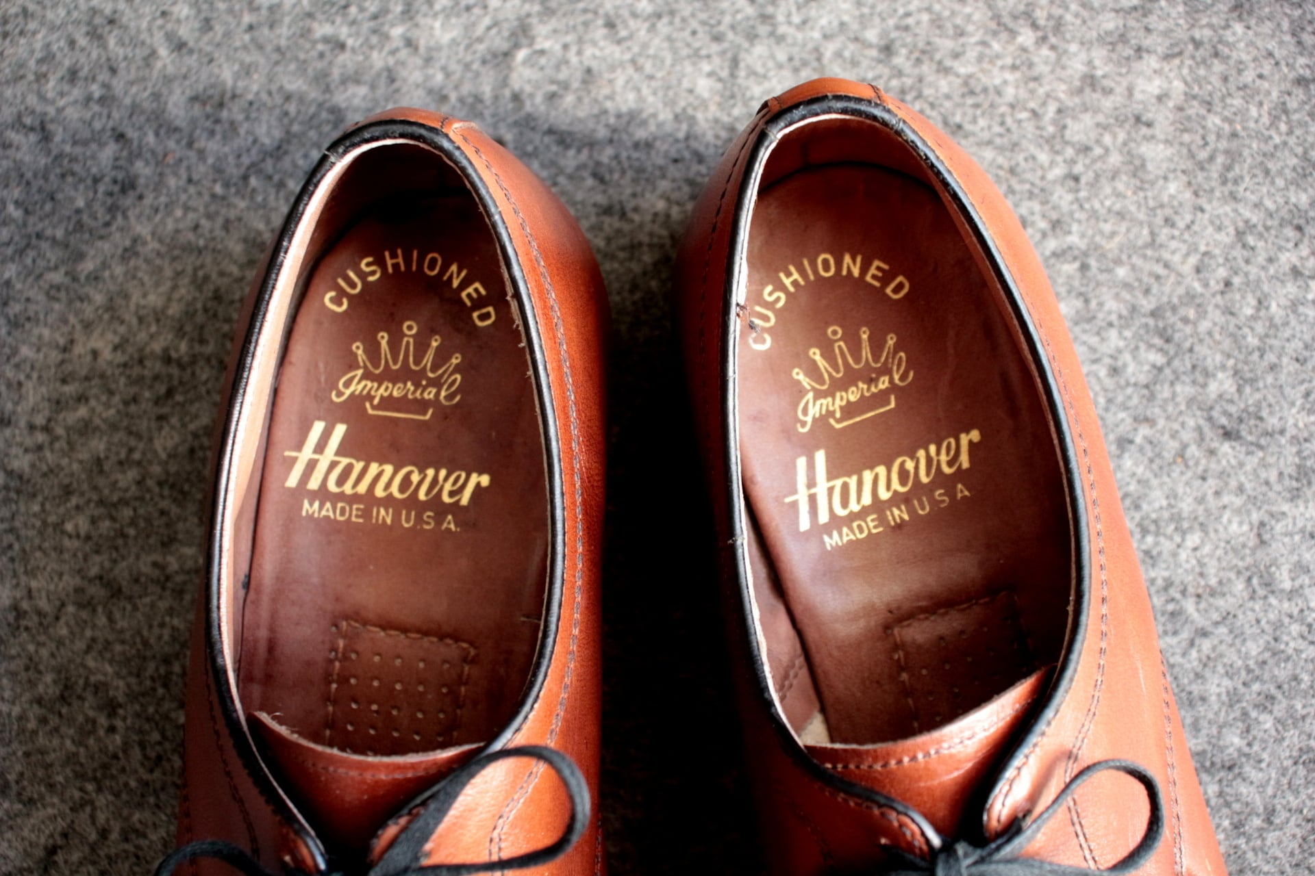 US7.5E HANOVER IMPERIAL Uチップ MADE IN USA 70's | SUPER 8 SHOES