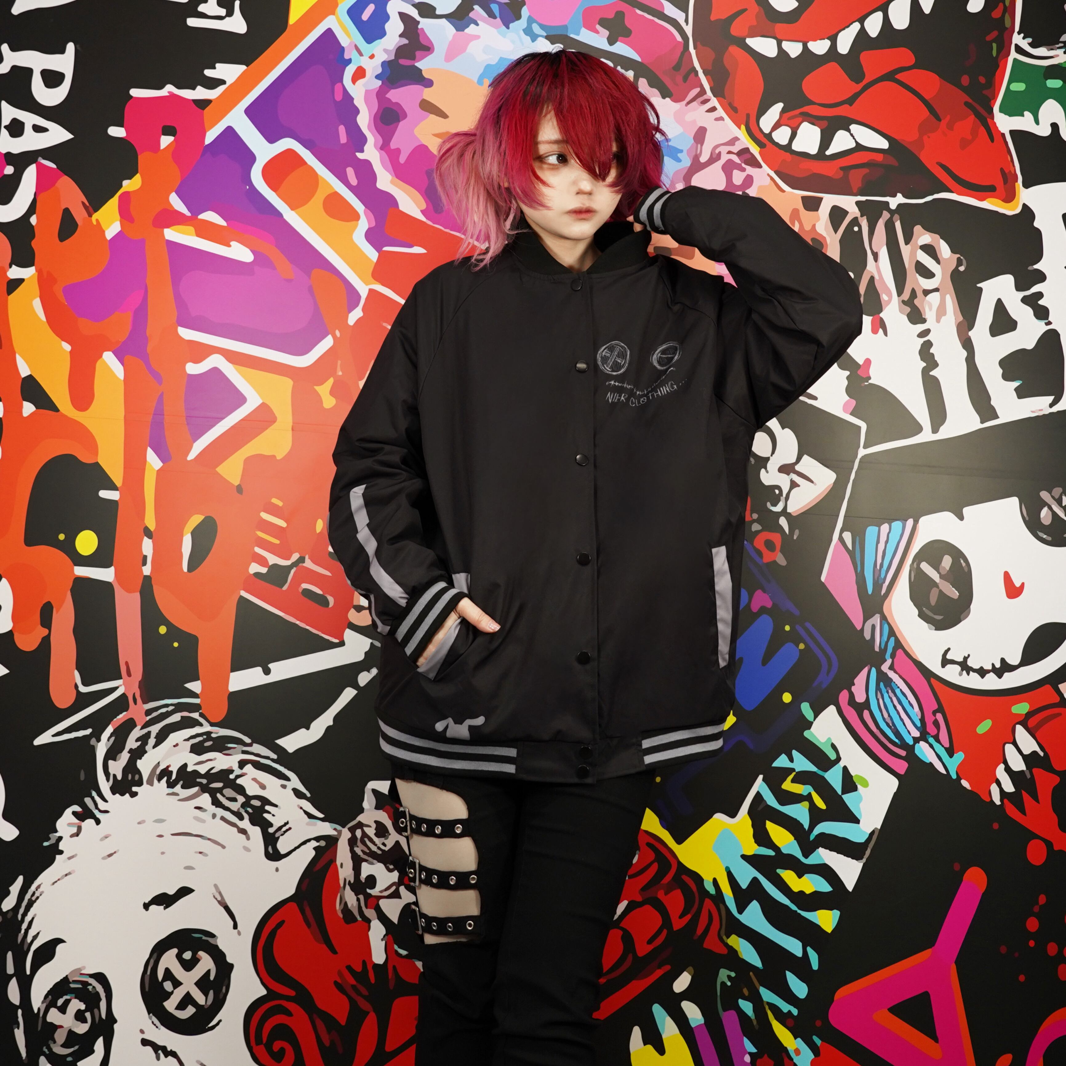 #Newans後ろ姿が可愛いブルゾン UNISEX サテン中綿ブルゾン – BUNNY APARTMENT