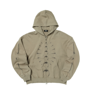 [THUG CLUB] TC RIBCAGE ZIP-UP HOODIE 正規品 韓国ブランド 韓国通販 韓国代行 韓国ファッション サグクラブ 日本 店舗 THUGCLUB