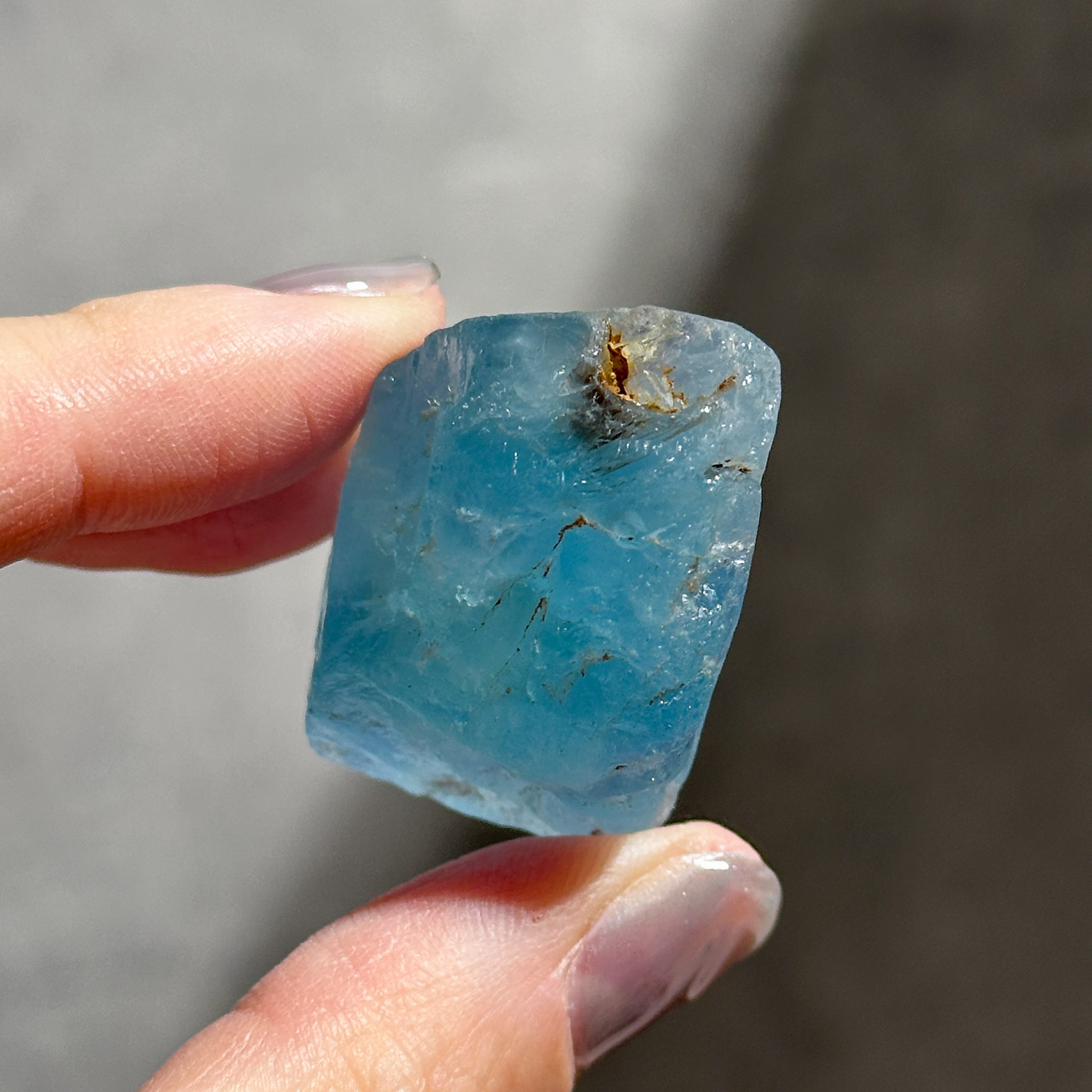 天然石ブルーフローライト✨ ブルーフローライト 原石34◇ Blue Fluorite ◇天然石・鉱物
