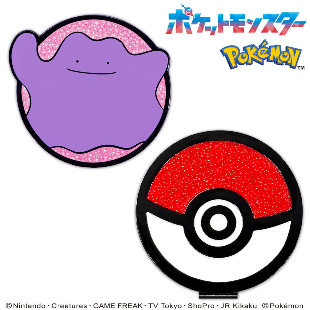 ポケモン ゴルフマーカーBIGサイズ（メタモン） マグネット クリップ式　ライセンス商品