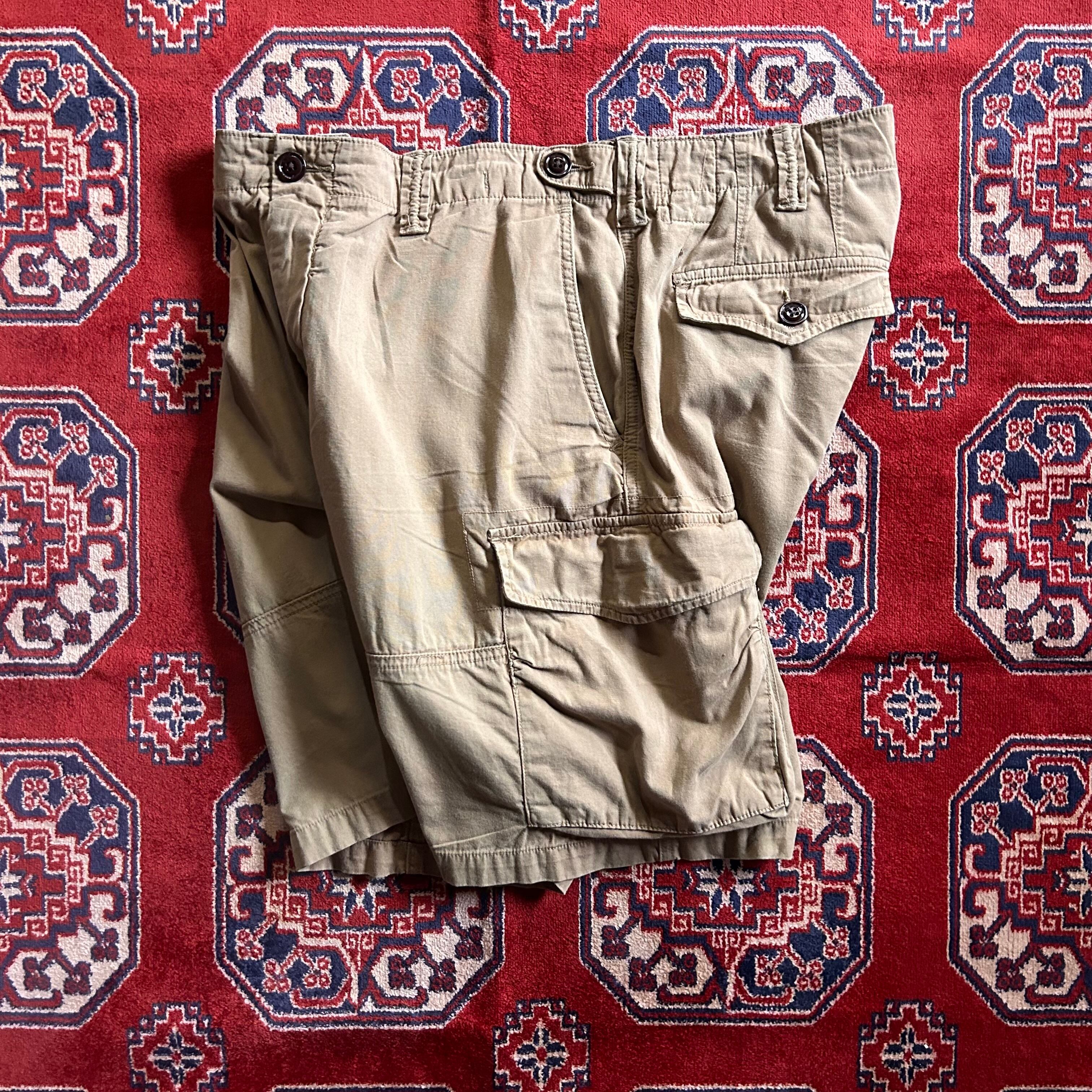 Polo Ralph Lauren utility canvas cargo shorts ラルフローレン カーゴショーツ イギリス軍