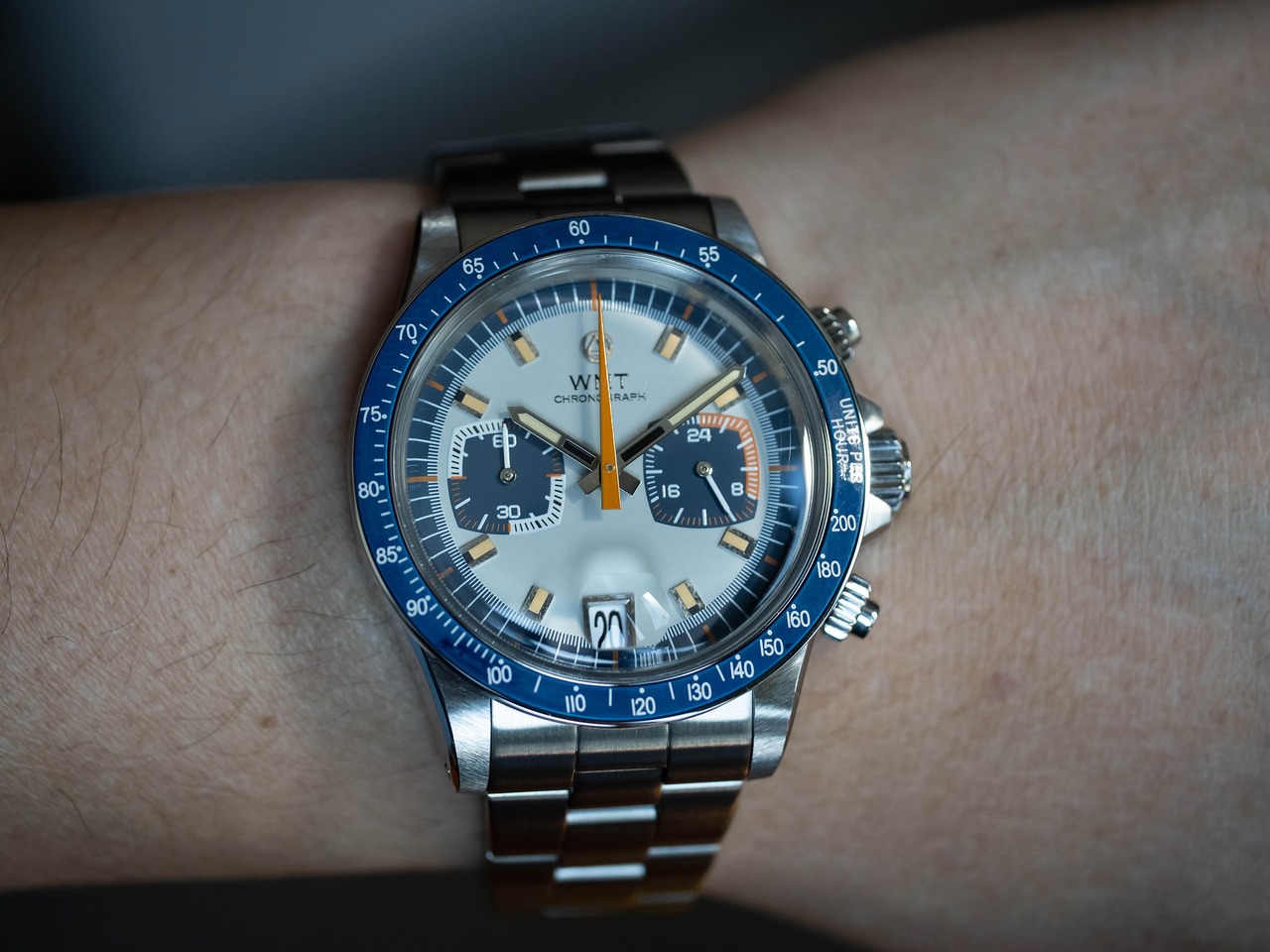 WMT WATCHES Monza – Blue Dial / Limited 50 pc / Aged Edition