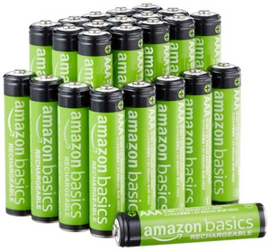【人気】ベーシック 充電池 単4形 ニッケル水素電池 24本 800mAh 1.2V くり返し最大1000回 充電済