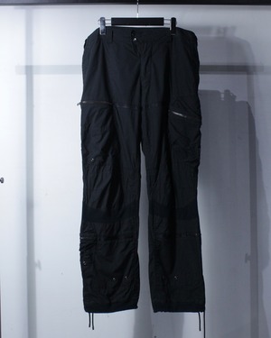 【Caka BLACK】“RLX” Multiple Gimmick Vintage Nylon Pants