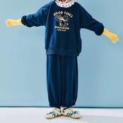 【2color】ビンテージ感溢れる：IMAKOKONI カレッジトレーナー i0505